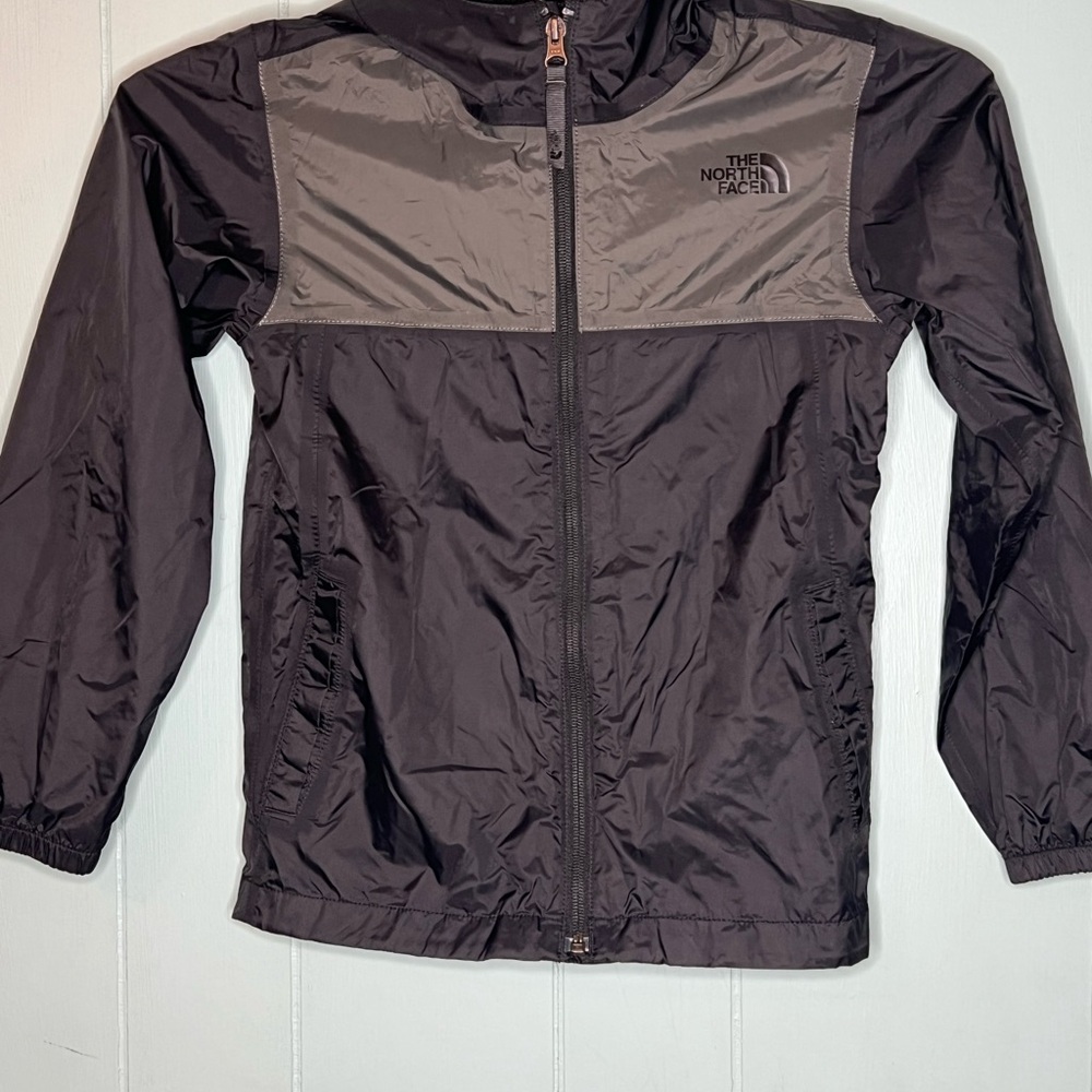 The North Face Kids Raincoat - Black and Gray